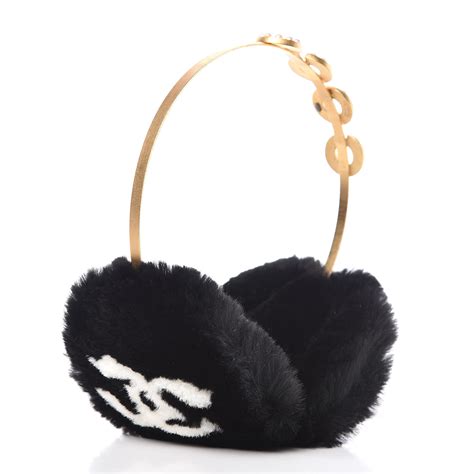 chanel 3 earmuffs buy|chanel hair clip for sale.